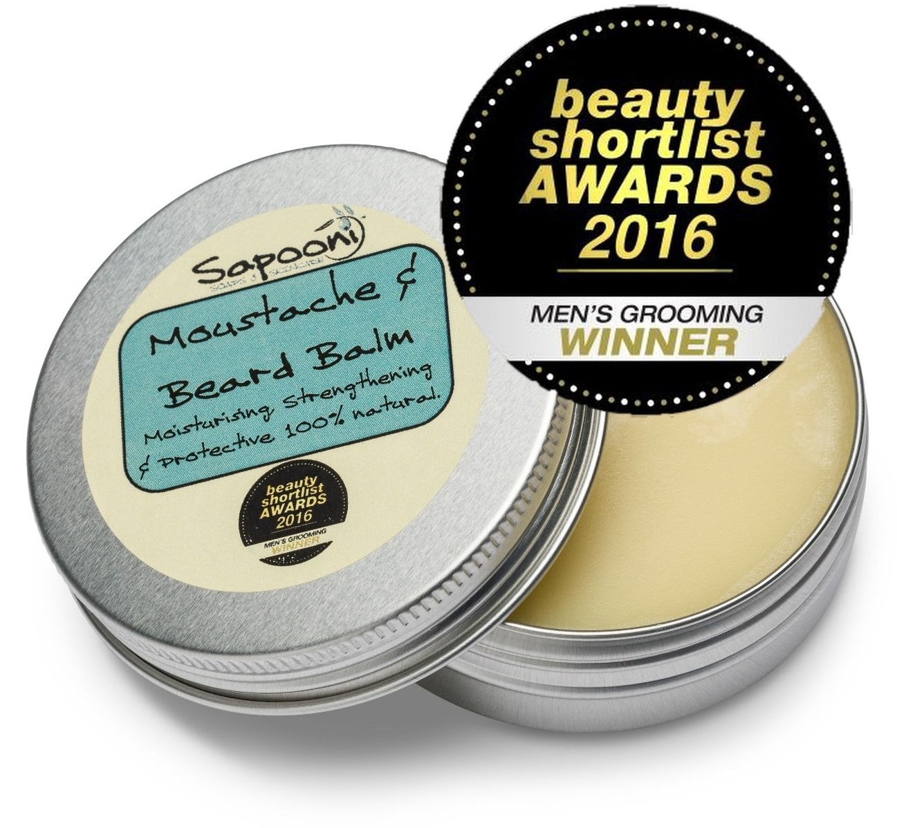 moustache balm with award 3