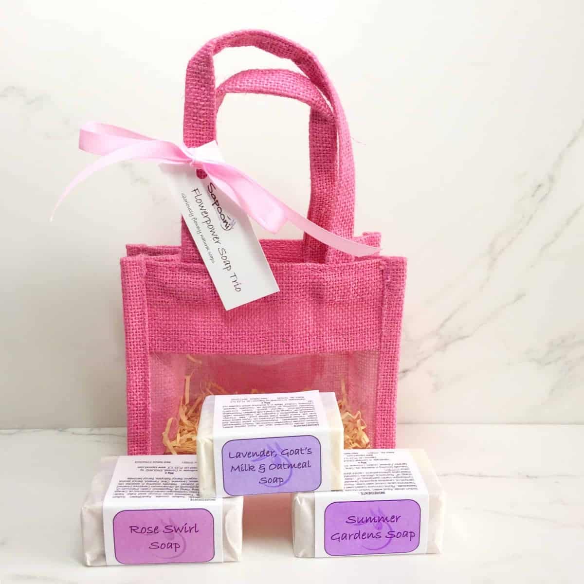 Gift Bag Flower Power trio bag & Contents