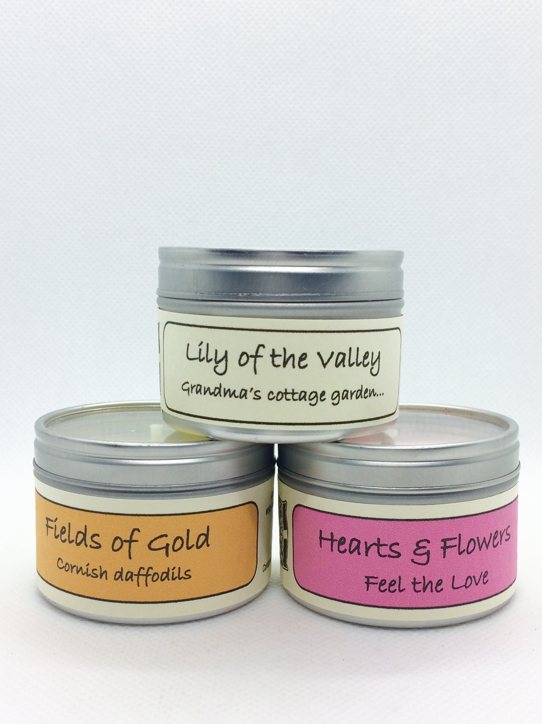 Say it with Flowers candles