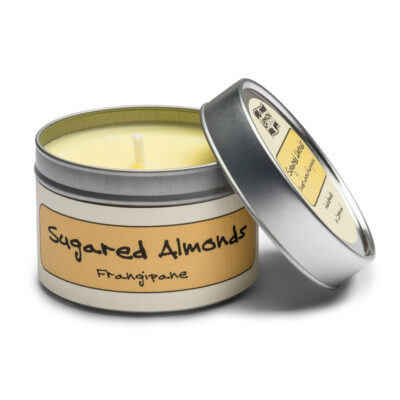sugared almonds candle