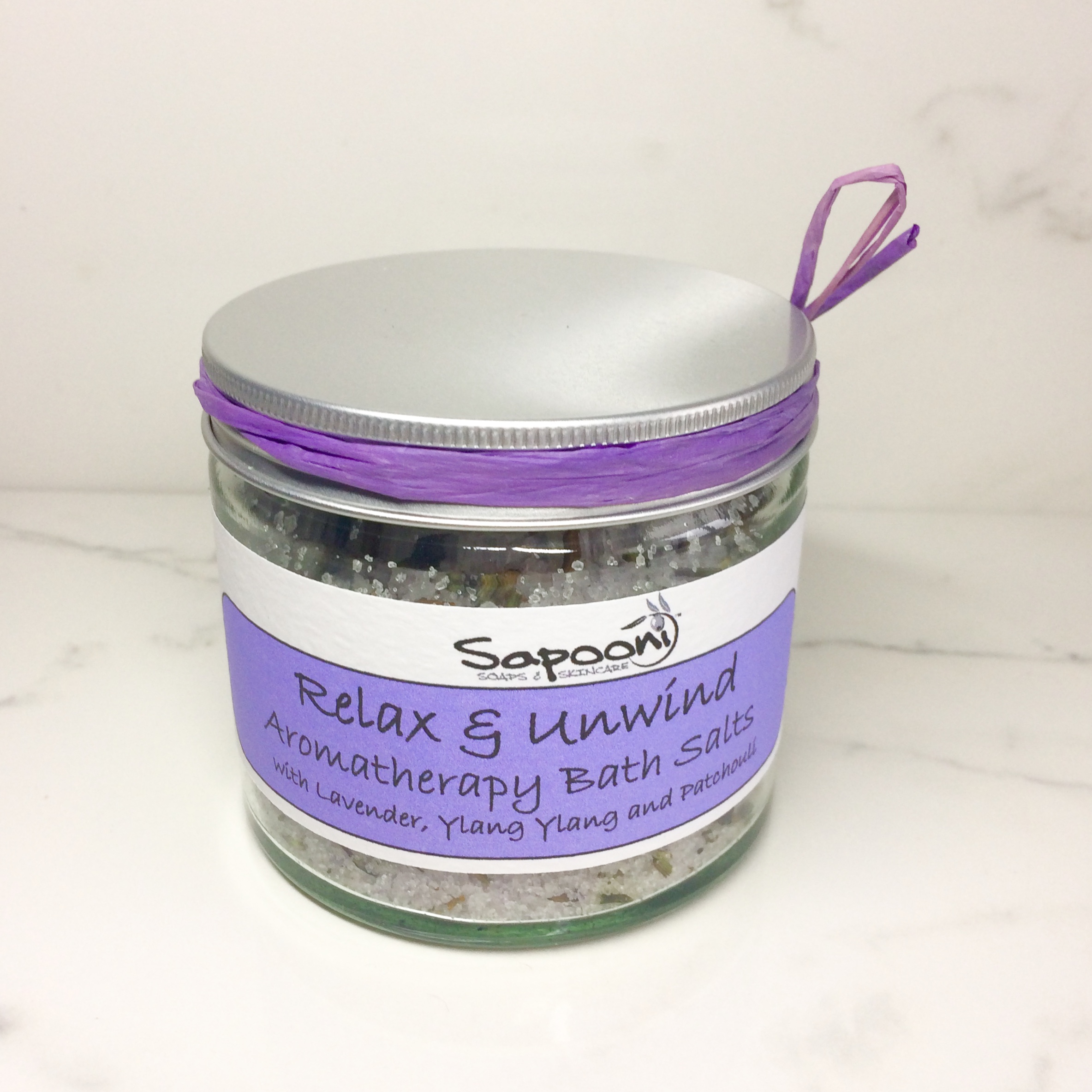 R & U Bath Salts Jar