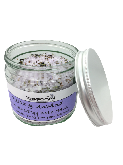 Relax & Unwind Bath Salts open