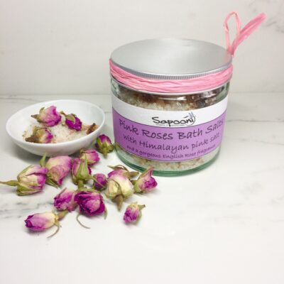 Pink Roses bath salts