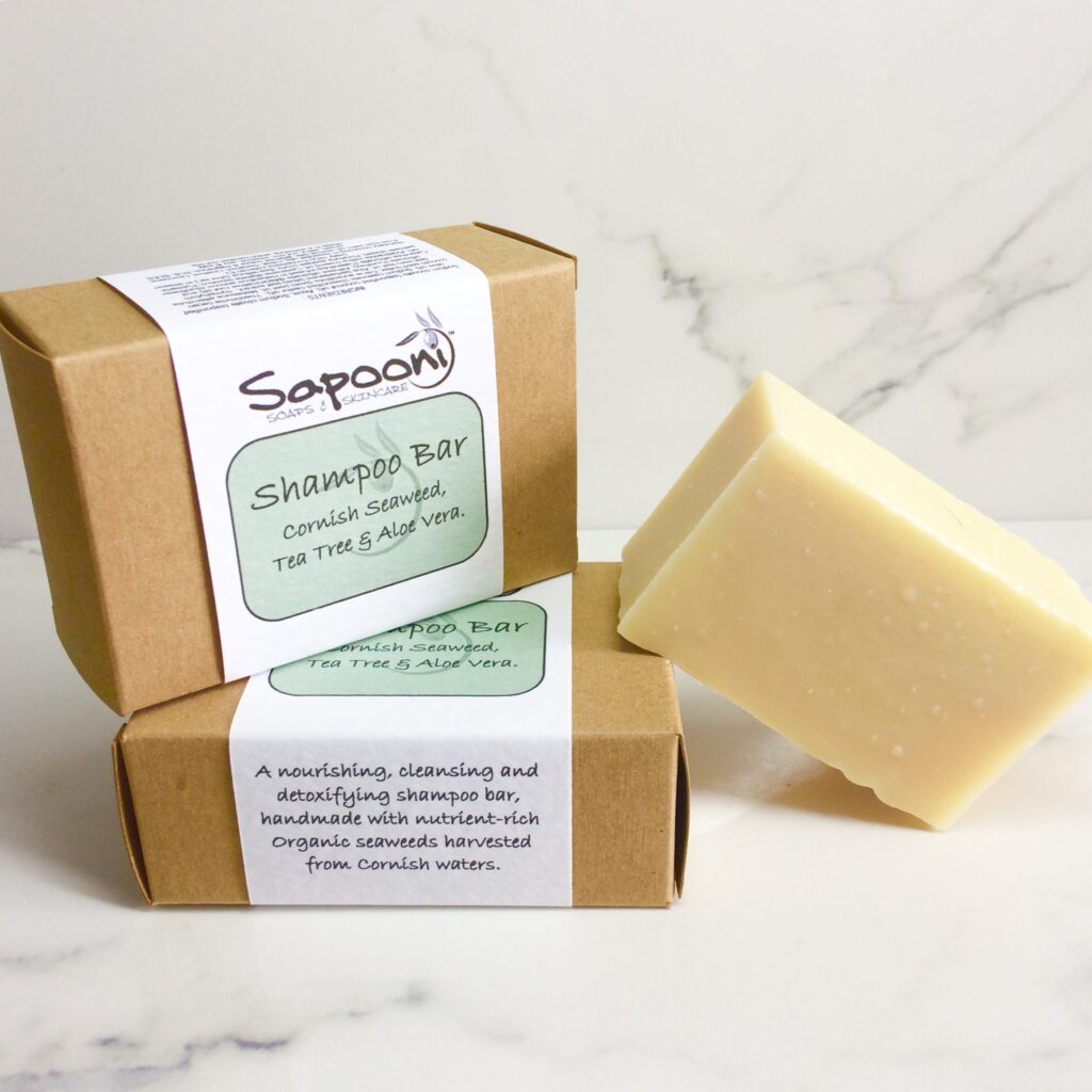 Shampoo bar CSW on marble